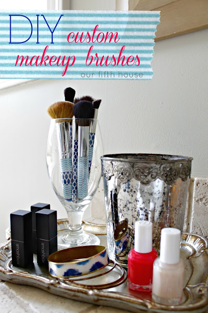 Diy Custom Makeup Brushes Jonathan Adler Style Soiree