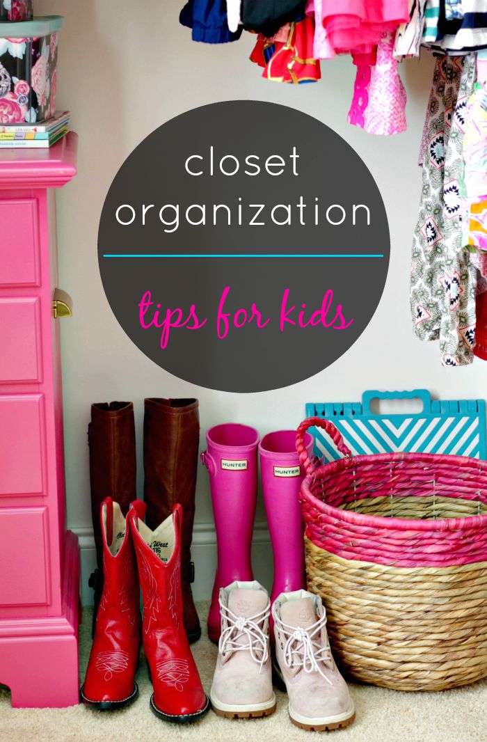 closet organization - tips for kids - Our Fifth House