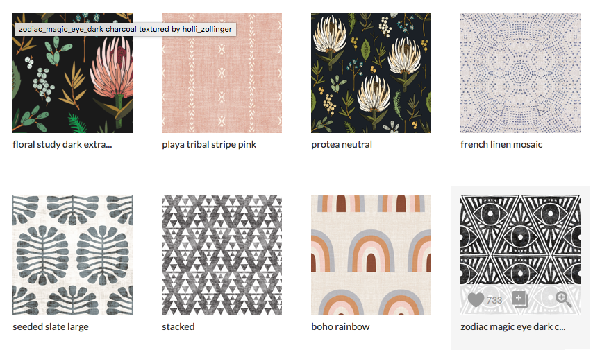 My Favorite Designers On Spoonflower