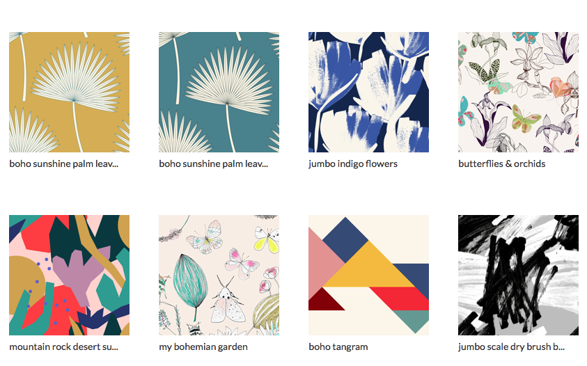 My Favorite Designers On Spoonflower