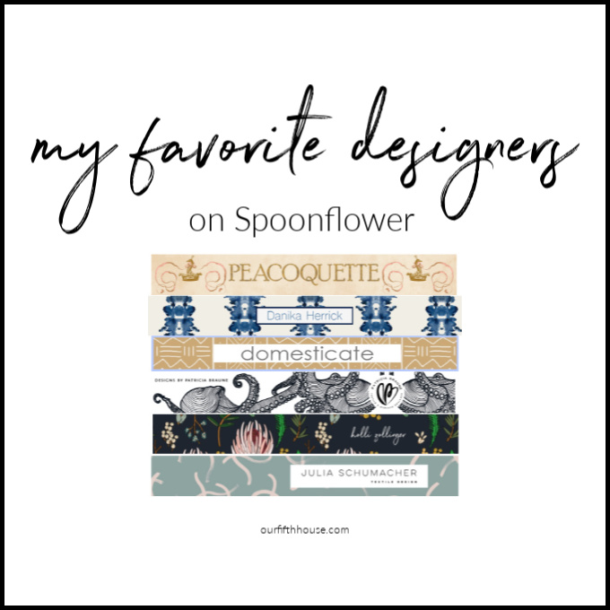 My Favorite Designers On Spoonflower