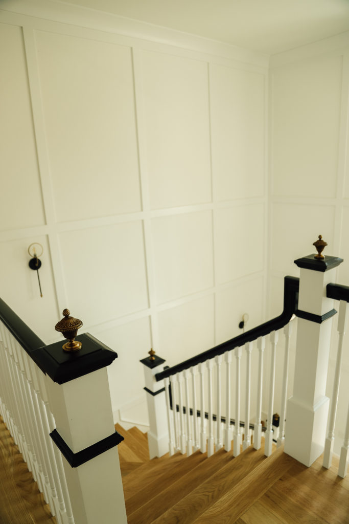 How I Planned Our Entryway Staircase Moulding